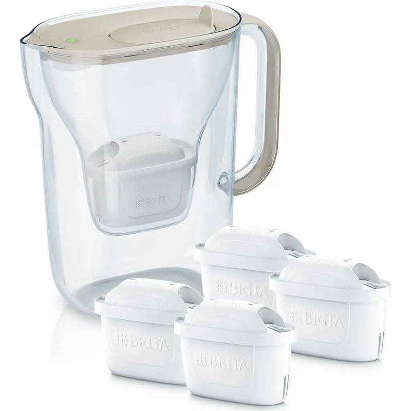 JARRA FILTRANTE STYLE ESSENTIAL STAND BLANCA +4 FILTROS BRITA 1059330