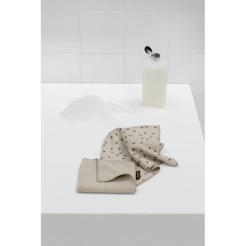 PAÑO COCINA MICROFIBRA SOFT BEIGE SET 2UDS 30X30CM BRABANTIA 252068