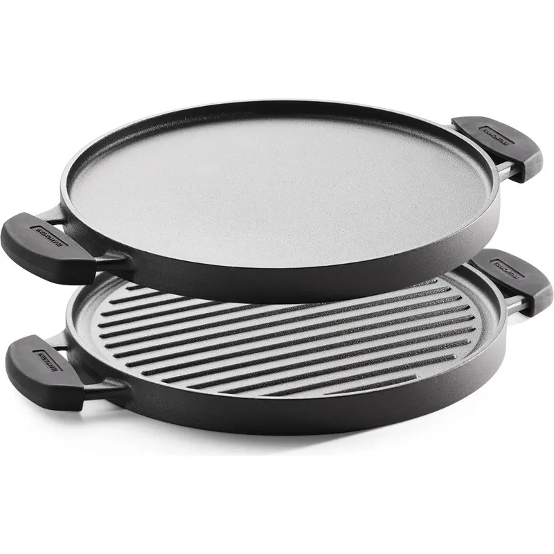 PLANCHA HIERRO FUNDIDO PRECURADA 30CM-REVERSIBLE TRAMONTINA 31700183