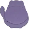 PLATO INFANTIL SILICONA DIVISIONES Y VENTOSA GATO MELII 17600