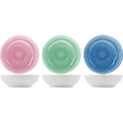 PLATO MELAMINA SELENE SURTIDO HONDO 19CM H&H 9447302