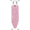 TABLA PLANCHAR 124X38CM SOPORTE SOLIDO ROSA- BLANCO BRABANTIA 246067