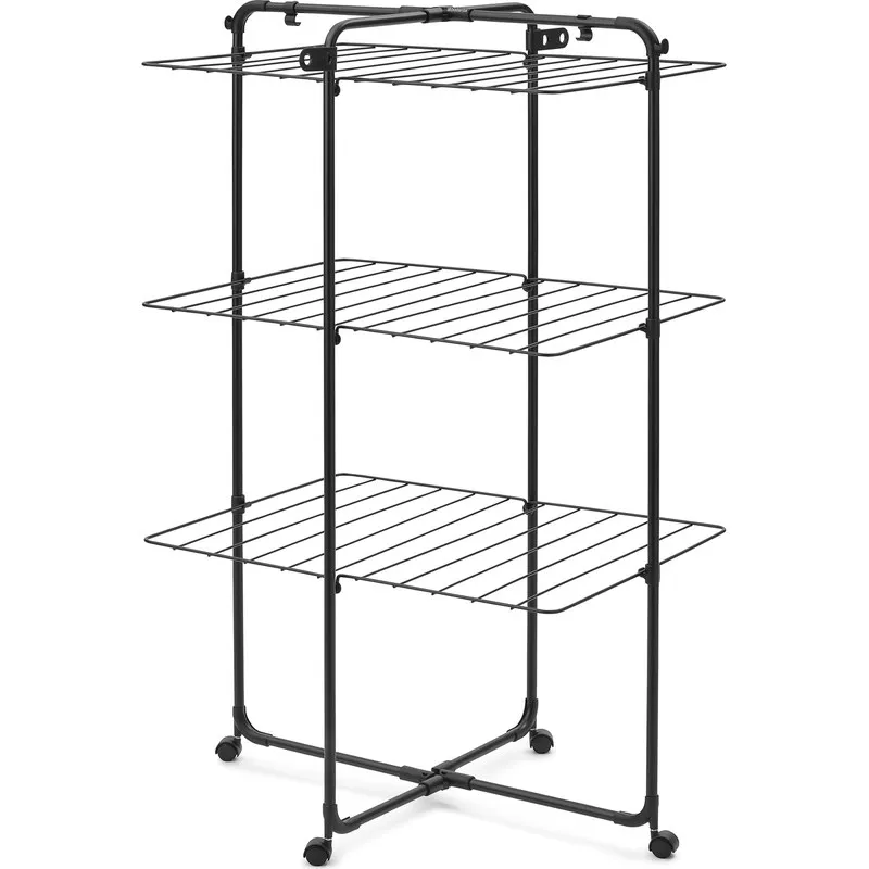 TENDEDERO TORRE 3 ALTURAS HANGON TOO 23M NEGRO BRABANTIA 303982