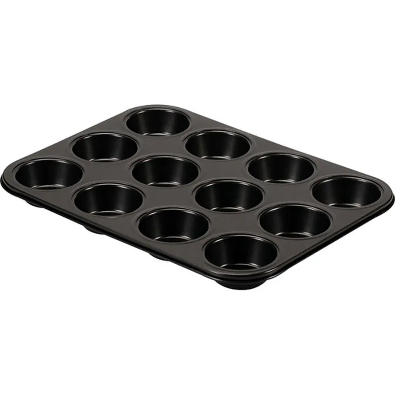 MOLDE METAL MUFFINS 12 CAVIDADES AMBIT 899121AAMB