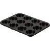 MOLDE METAL MUFFINS 12 CAVIDADES AMBIT 899121AAMB