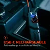 LINTERNA TACTICA DE BOLSILLO EDGE 5 MODOS DE LUZ NEBO NEB-POC-0014-G