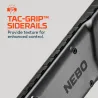 LINTERNA TACTICA DE BOLSILLO EDGE 5 MODOS DE LUZ NEBO NEB-POC-0014-G