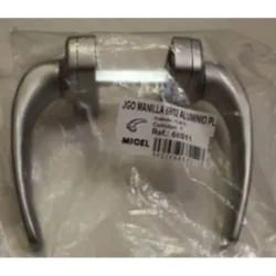 MANILLA 6802 CARPINTERIA METALICA (JUEGO) PLATA MICEL 68011
