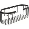 CESTILLO OVALADO ALUMINIUM BLACK 30X12X11,5 CM TATAY 6603727