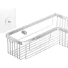 CESTILLO RECTANGULAR C/ ANG. ALUMINIUM 30X30X8,5 CM TATAY 6607100