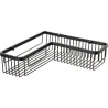 CESTILLO RECTANGULAR C/ ANG. ALUMINIUM BLACK 30X30X8,5 CM TATAY 6607127