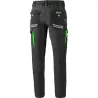 PANTALON TÉCNICO 240 GR GRIS/VERDE FLUOR OREGON TALLA S SPARCO 02417GSVF_S