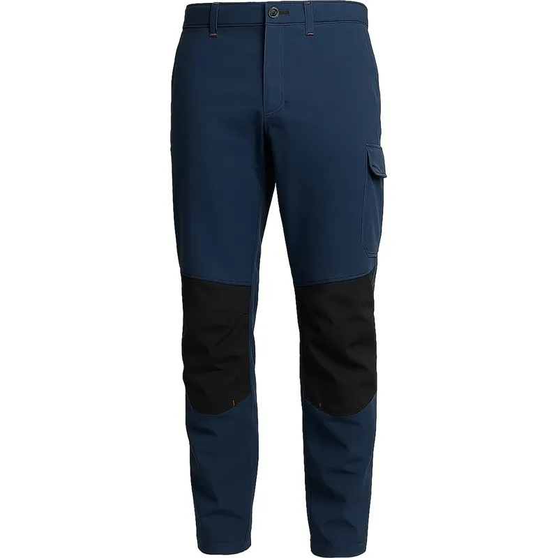 PANTALON MULTIBOLSILLOS 245 GR STRETCH AZUL/NEGRO TALLA 3XL JUBA FX155DN/3XL