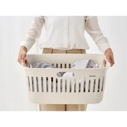 CESTA ROPA SOFT 40L BEIGE BRABANTIA 244483