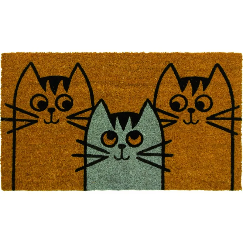 FELPUDO COCO/PVC WHISKERS 40X70CM DINTEX 50224
