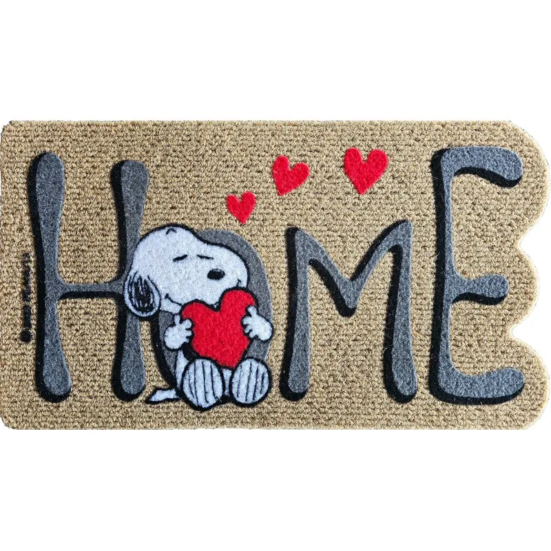 FELPUDO MOQUETA ROBUST FLOCK SNOOPY HEART 40X70CM 55984