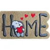 FELPUDO MOQUETA ROBUST FLOCK SNOOPY HEART 40X70CM 55984