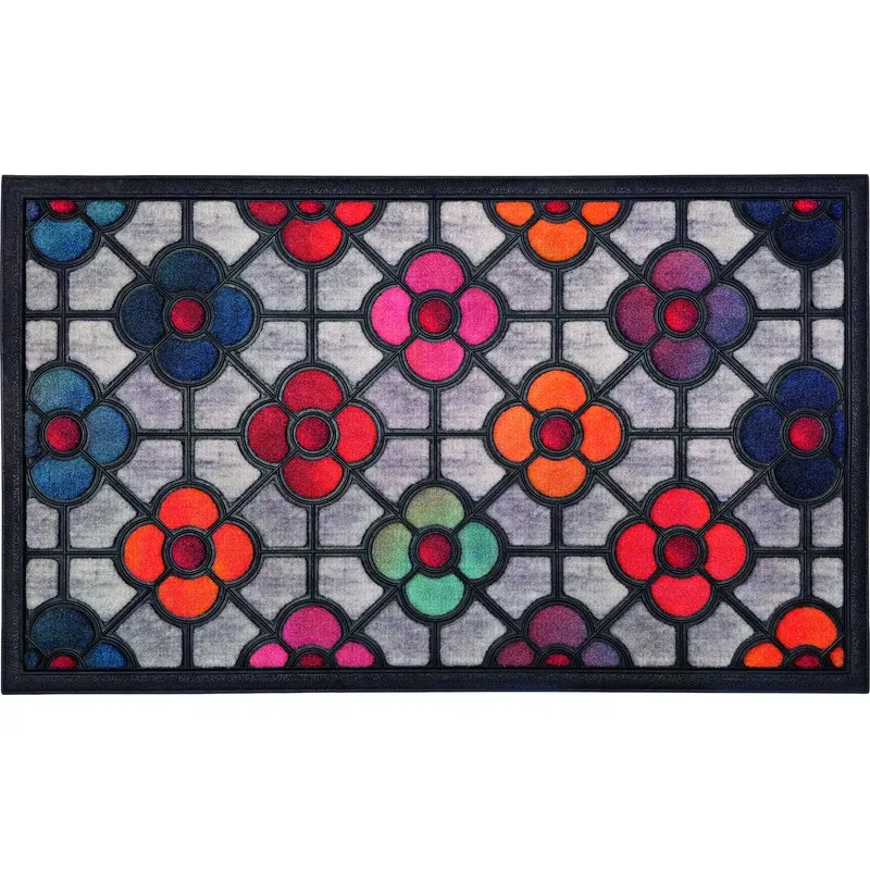FELPUDO MULTIUSOS CLEAN & DRY FIORE 45X75CM 51450