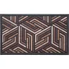 FELPUDO MULTIUSOS CLEAN & DRY KUBIC TAUPE 45X75CM 51454