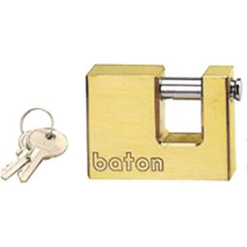 CANDADO RECTANGULAR 770A ANTIPALANCA 90 MM LATON BA770R90DBY5USB