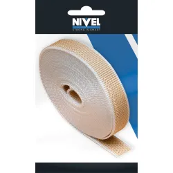 CINTA PERSIANA BEIG/BLANCO 06MX22MM NIVEL NV23042765