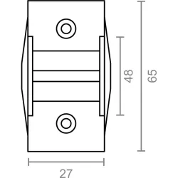 PASACINTA PERSIANA MINI RODILLOS METAL METALICO NIVEL NV23042752