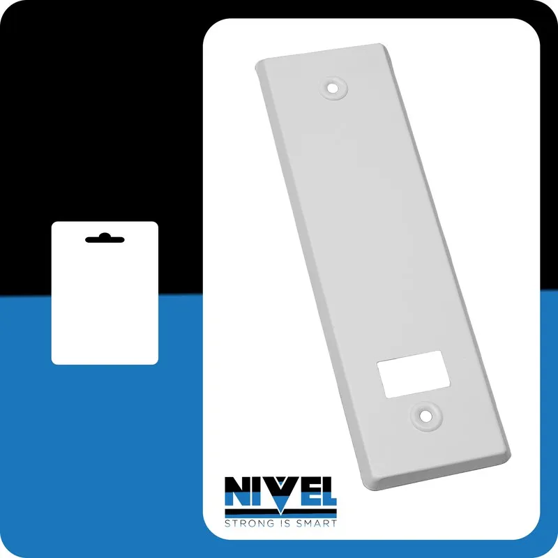 PLACA EMBELLECEDOR RECOGEDOR PERSIANA BLANCO NIVEL NV23042750