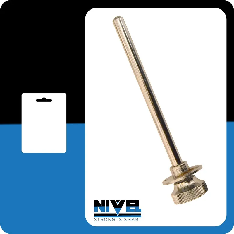 SEGURO PERSIANA 120MM CROMADO BRILLO NIVEL NV23042740