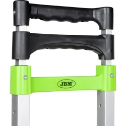 CARRETILLA PLEGABLE ALUMINIO 75KG 100X39X40CM JBM 54310