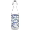 BOTELLA VIDRIO DECORADA SALINA 1L H&H 6413300