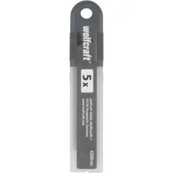 CUCHILLAS SEPARABLES PRO SHARP 18MM 5UDS WOLFCRAFT 4208000