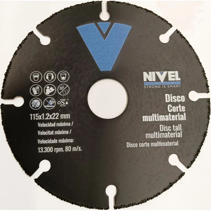 DISCO CORTE MULTIMATERIAL 115 NIVEL 8110.136