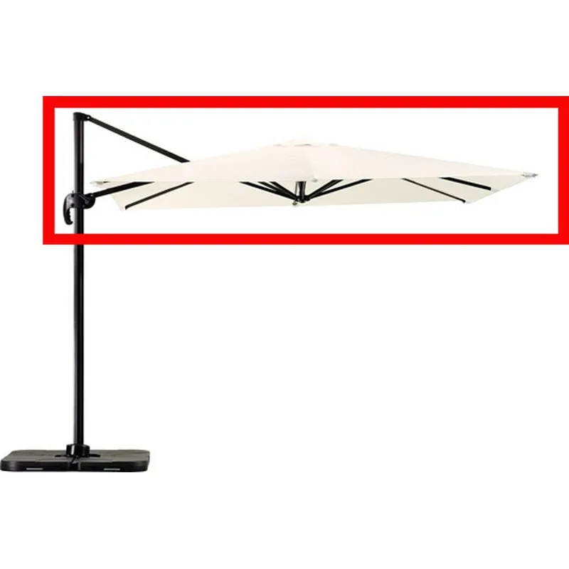 TELA RECAMBIO PARASOL EXCENTRICO PARA REF. 23004415 3X3CM BEIGE IRONSIDE 104587