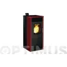 ESTUFA PELLET 10KW TMC900 ELEGANCE WIFI NEGRO/BURDEOS TMC PU210EL40W