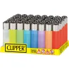 MECHERO TRANSPARENTE COLORES SURTIDOS EXPOSITOR 48 UDS CLIPPER CL0A121H