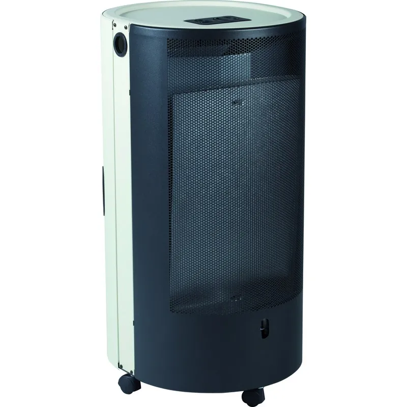 ESTUFA GAS LLAMA AZUL REDONDA 'BELL CHIC' 4.2 KW BLANCA TMC 1000004