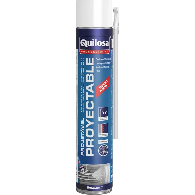 ESPUMA DE AISLAMIENTO PROYECTABLE CANULA 700 ML QUILOSA 10053683