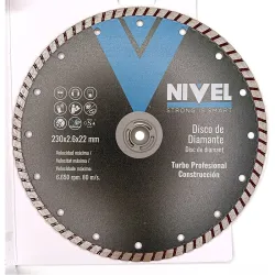 DISCO DIAMANTE TURBO PROFESIONAL diametro230MM. NIVEL 8294.250