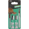 HOJA SIERRA CALAR ENTARIMADO HCS VASTAGO T 20MM 3PZ WOLFCRAFT 2332000
