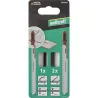 HOJA SIERRA CALAR LAMINADO HCS VASTAGO T 25MM 3PZ WOLFCRAFT 8040000