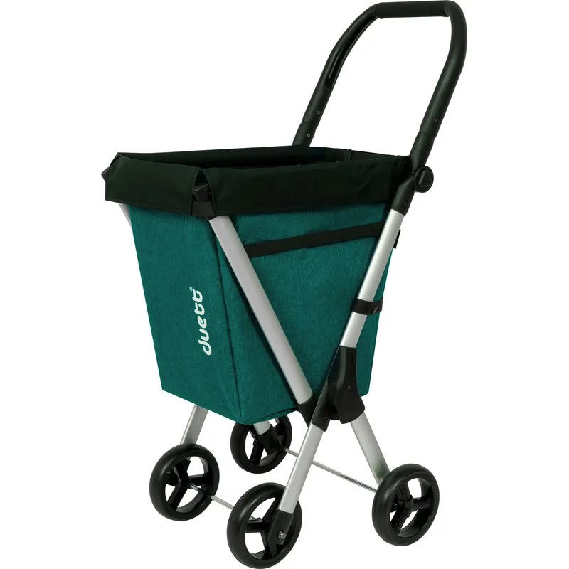 CARRO COMPRA 4 RUEDAS MUUVI VAN VERDE DUETT 998407 804 VERDE