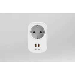 ADAPTADOR COMBI 2 USB C 16A...