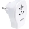 ADAPTADOR ENCHUFE VIAJE UNIVERSAL USB A+ 2 USB C 20W BLANCO EUROPA SIMON CL410103
