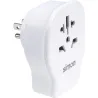 ADAPTADOR ENCHUFE VIAJE UNIVERSAL USB A+ 2 USB C 20W BLANCO USA SIMON CL410104