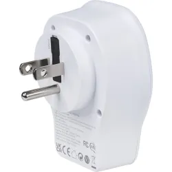 ADAPTADOR ENCHUFE VIAJE UNIVERSAL USB A+ 2 USB C 20W BLANCO USA SIMON CL410104