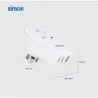ADAPTADOR ENCHUFE VIAJE UNIVERSAL USB A+ 2 USB C 20W BLANCO CHINA SIMON CL410105