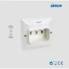 BASE ENCHUFE EMPOTRABLE PARA COCINA 2P+TT 25A 250V BLANCO SIMON G1043631