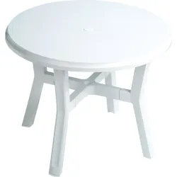 MESA REDONDA BLANCA...
