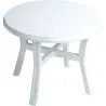 MESA REDONDA BLANCA diametro 95 CM PLASMIR 4050