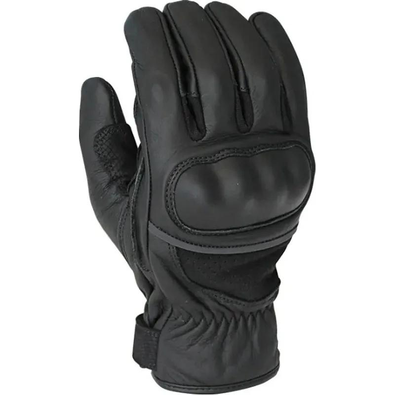 GUANTE PIEL CABRA ANTIIMPACTO MOTORISTA TALLA 9 JUBA H360/9